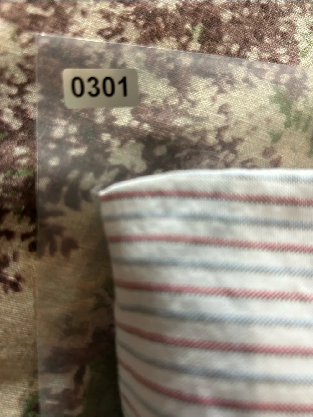 J. Crew White Button-Down Shirt with Red and Blue Stripes